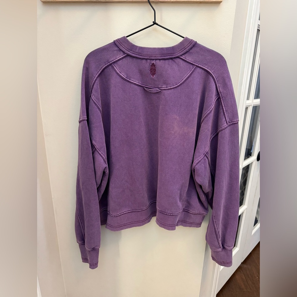 Free People Movement Intercept Cotton Blend Sweatshirt - Picture 6 of 10